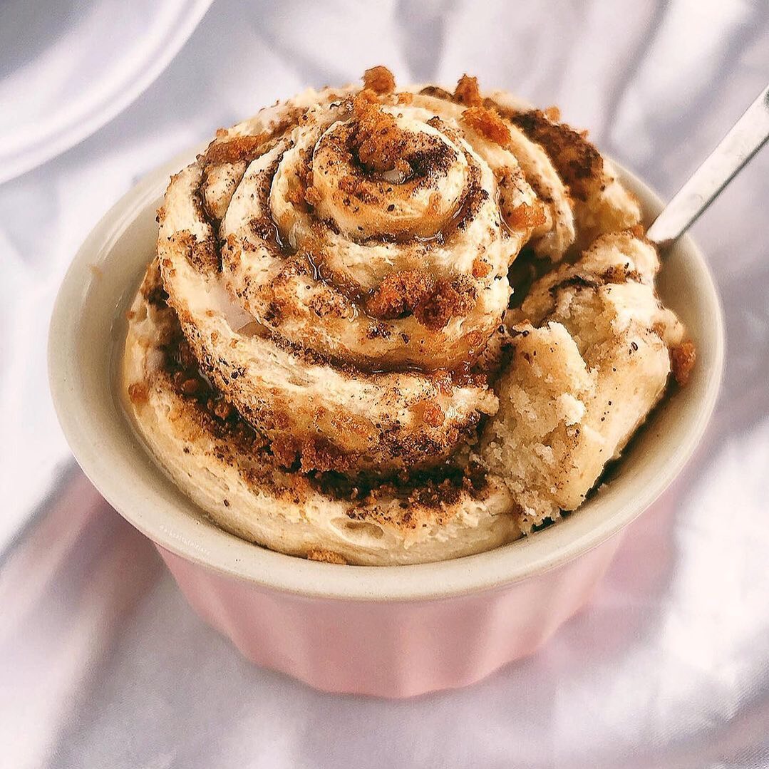 Single Serve Lotus Biscoff Cinnamon Roll