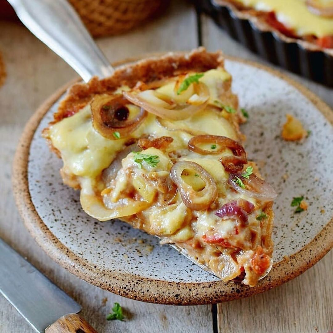Vegan Caramelized Onion Tart