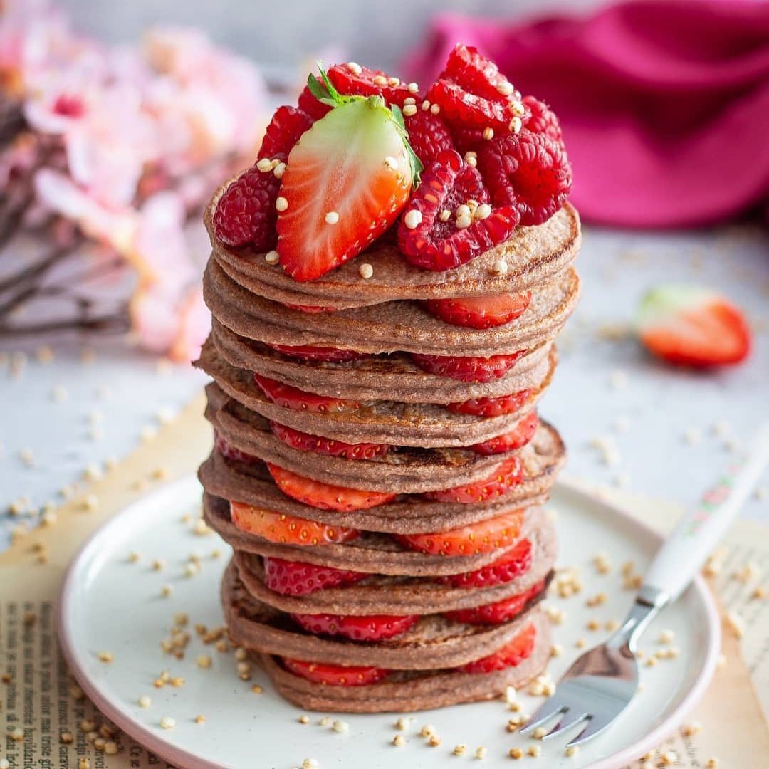 Vegan Gluten-Free Blender Pancakes