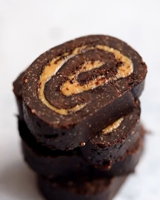 Chocolate Peanut Butter Pinwheel Cookies