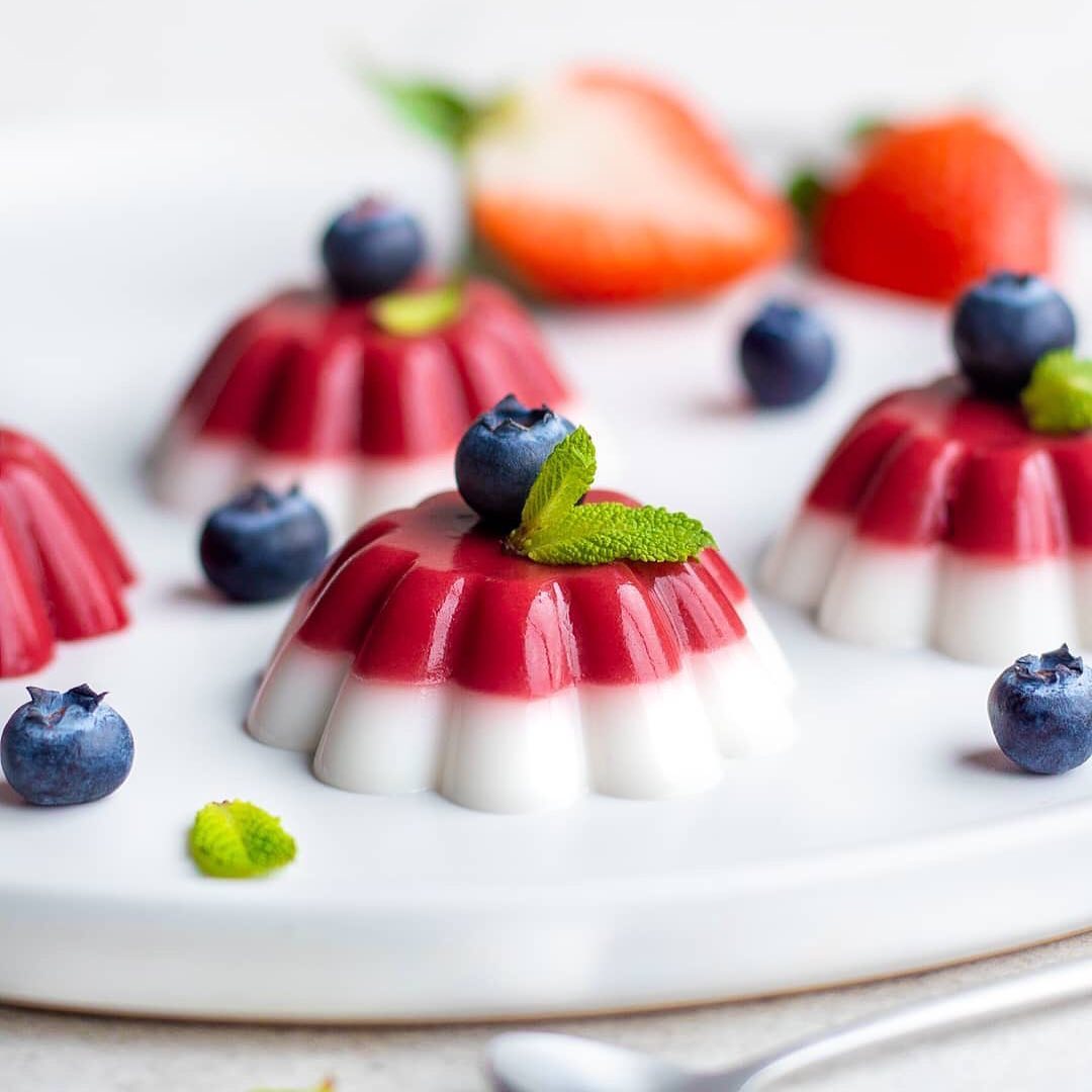 Berry Panna Cotta