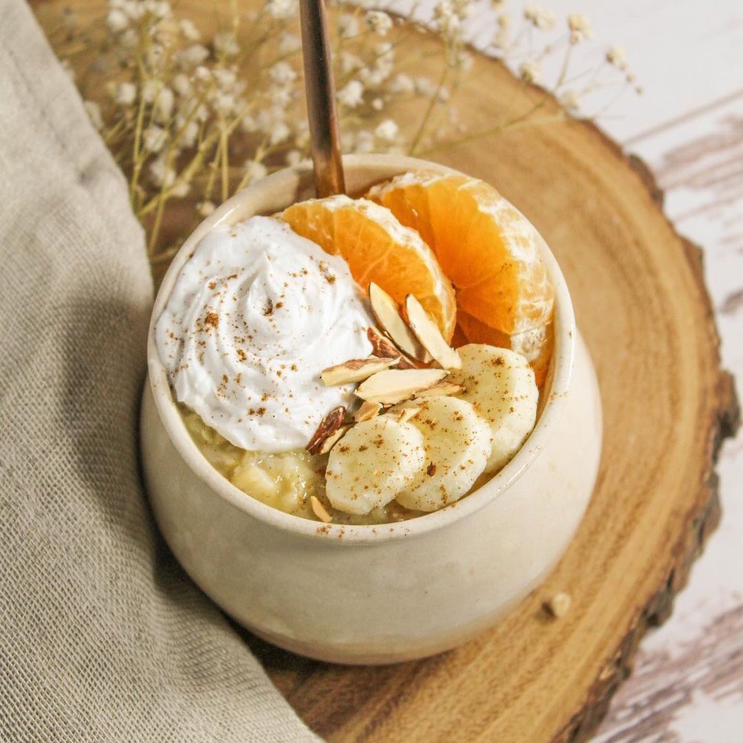 Orange Creamsicle Oatmeal Pot