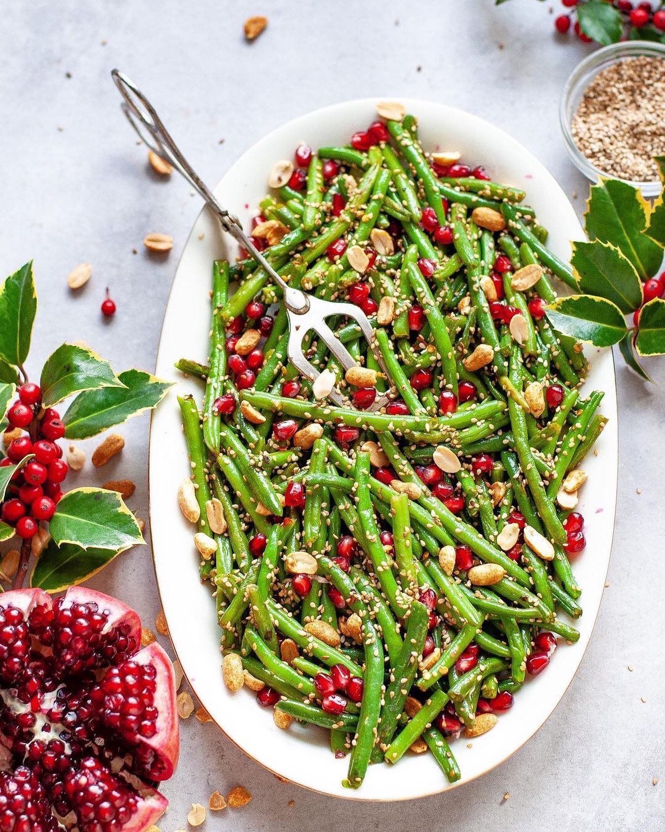 French Bean Salad with Peanuts