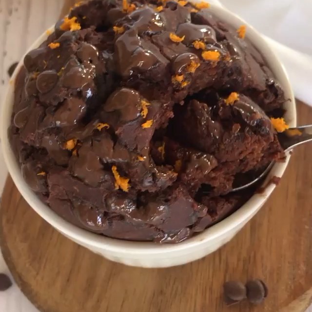 Choc Orange Baked Oats