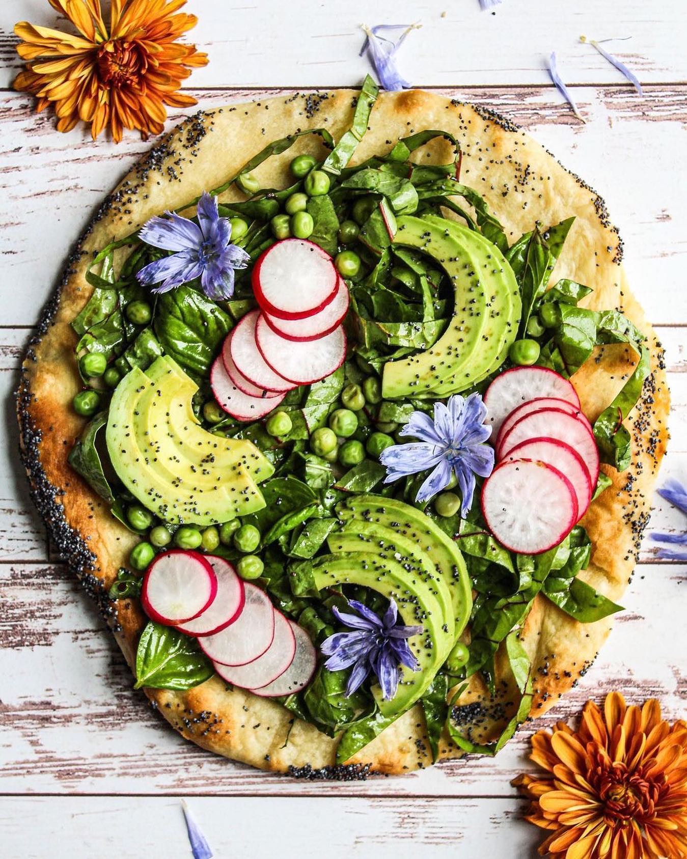 Fresh Garden Veggie Pizza