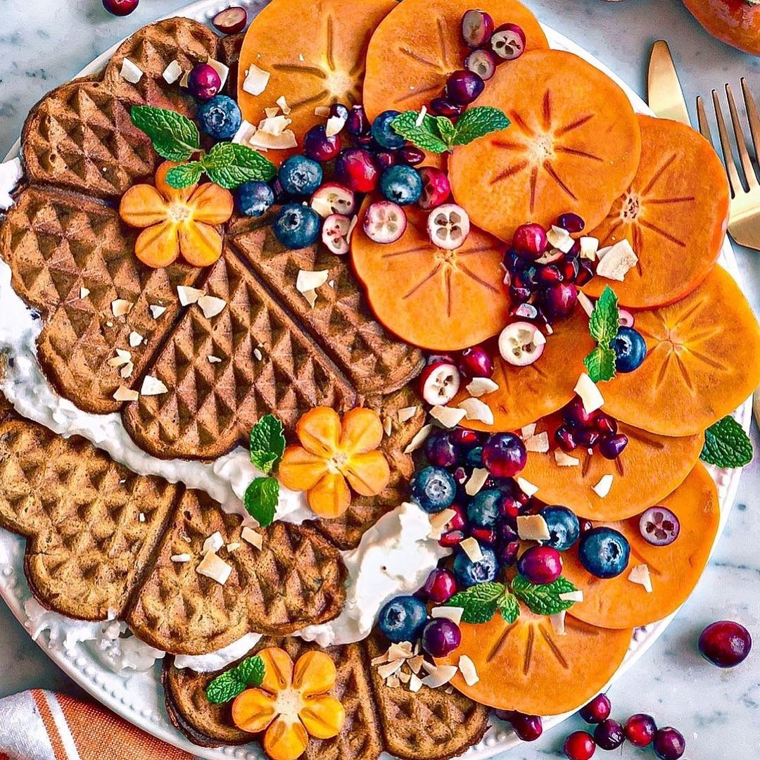 Vegan Sweet Potato Waffles