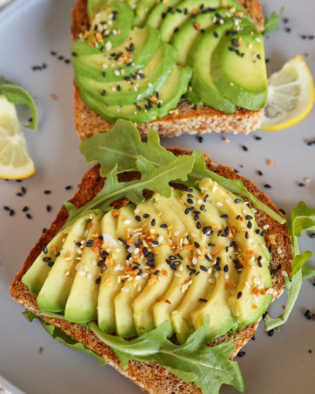 Savory Avocado Toast with Seasonings