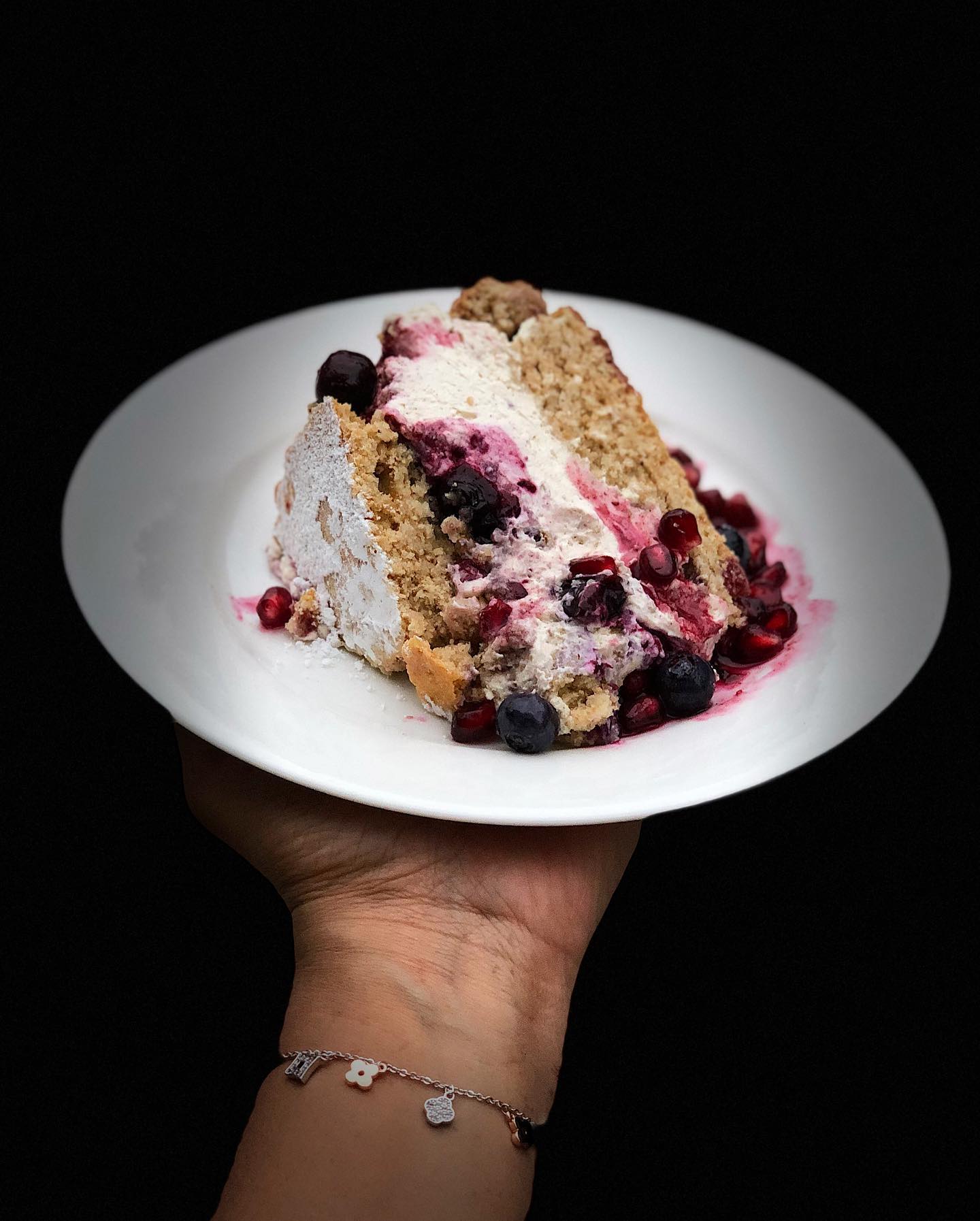 Chai Spiced Giant Scone with Compote and Cream
