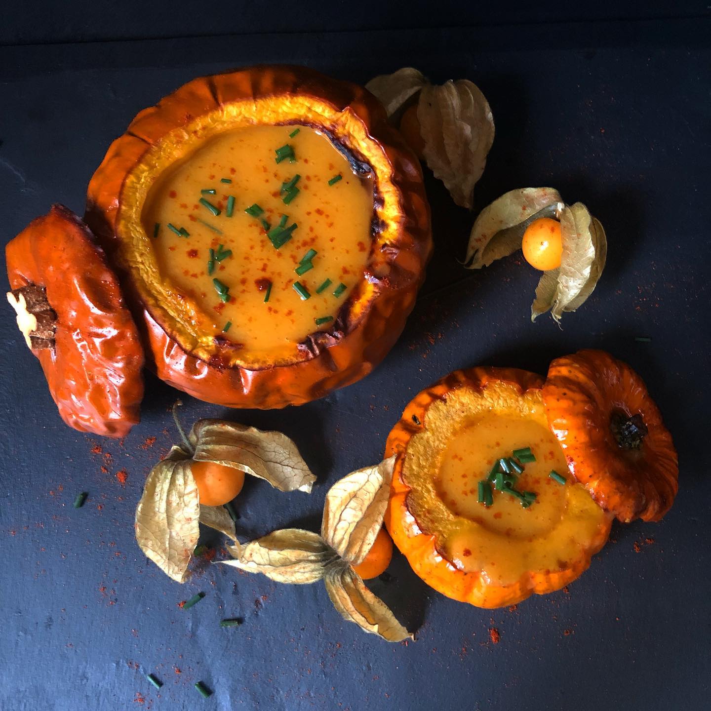 Pumpkin & Sweet Potato Soup