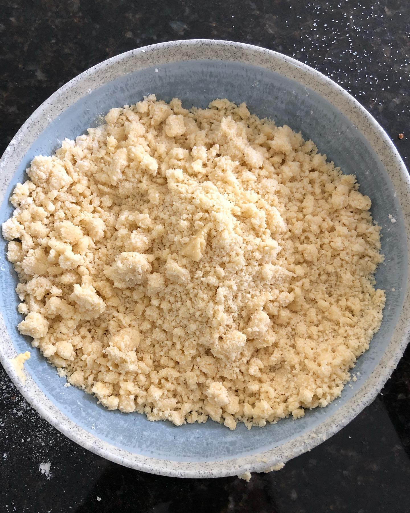 Homemade Apple Crumble with Cinnamon Ice Cream