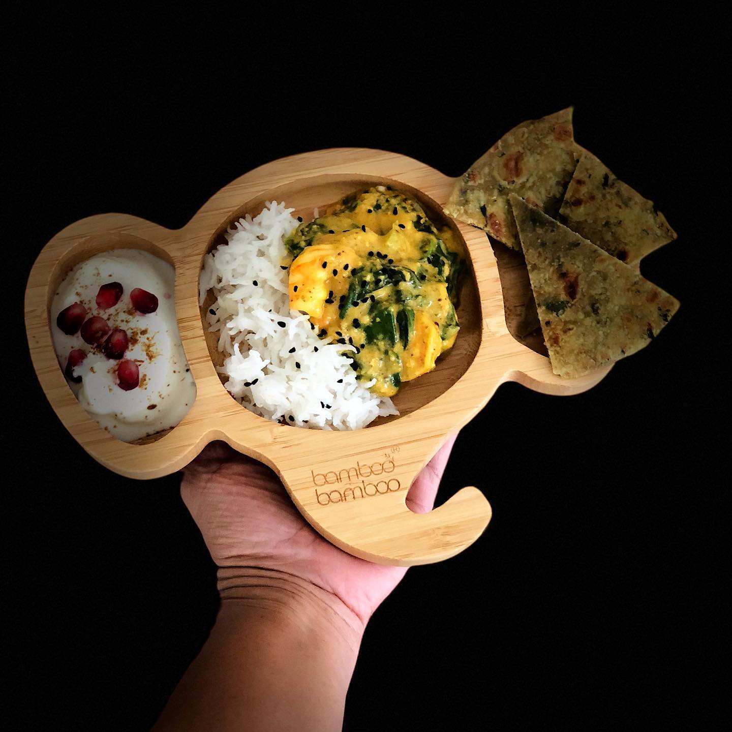 Creamy Coconut Spinach & Prawn Curry