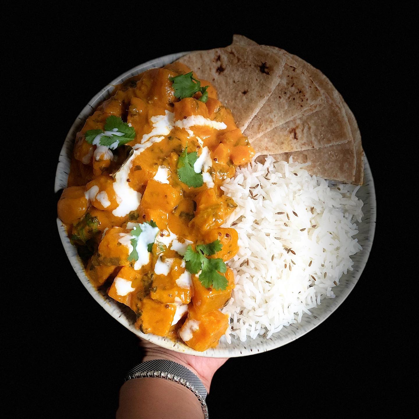 Quick and Creamy Butternut & Sweet Potato Coconut Curry
