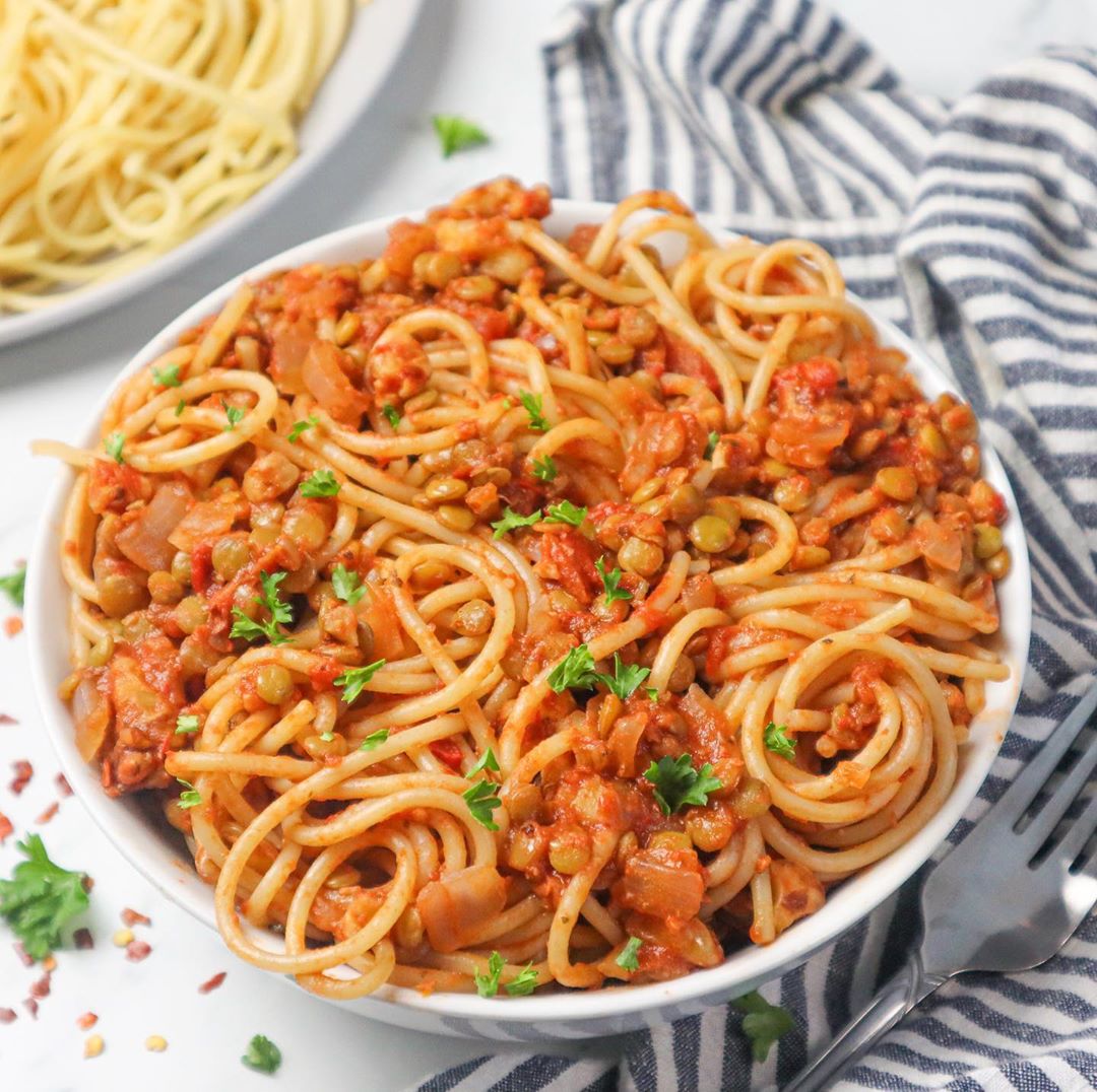 Hearty Lentil Bolognese