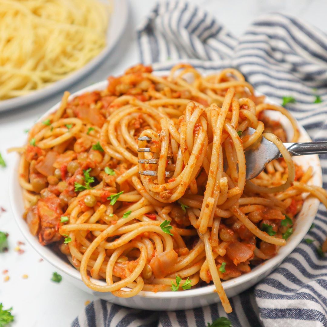 Hearty Lentil Bolognese