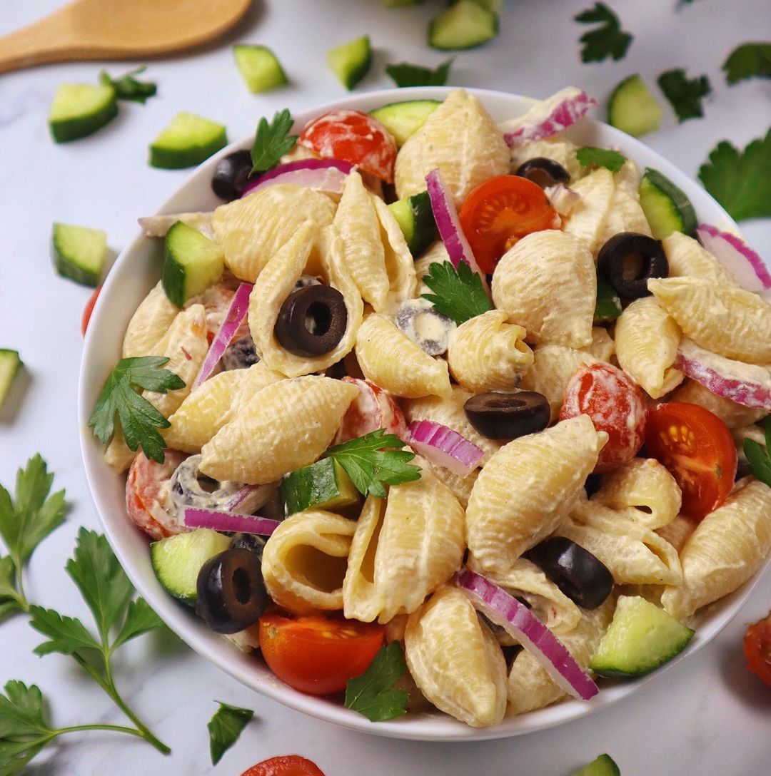 Creamy Vegan Pasta Salad for Summer