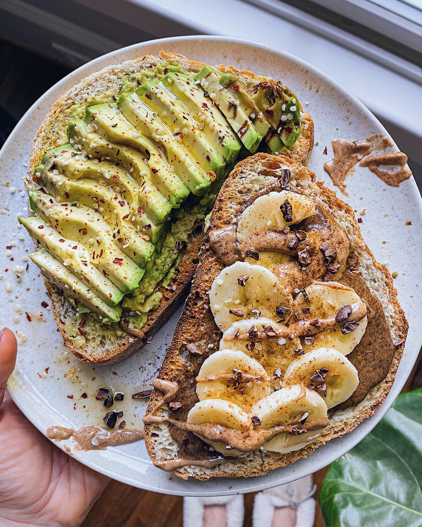Sweet and Savory Sourdough Toast