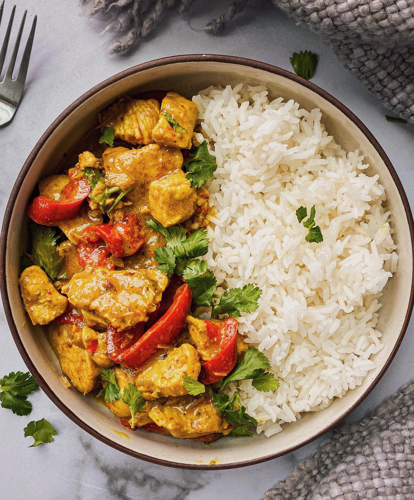 Instant Pot Thai Coconut Curry Chicken