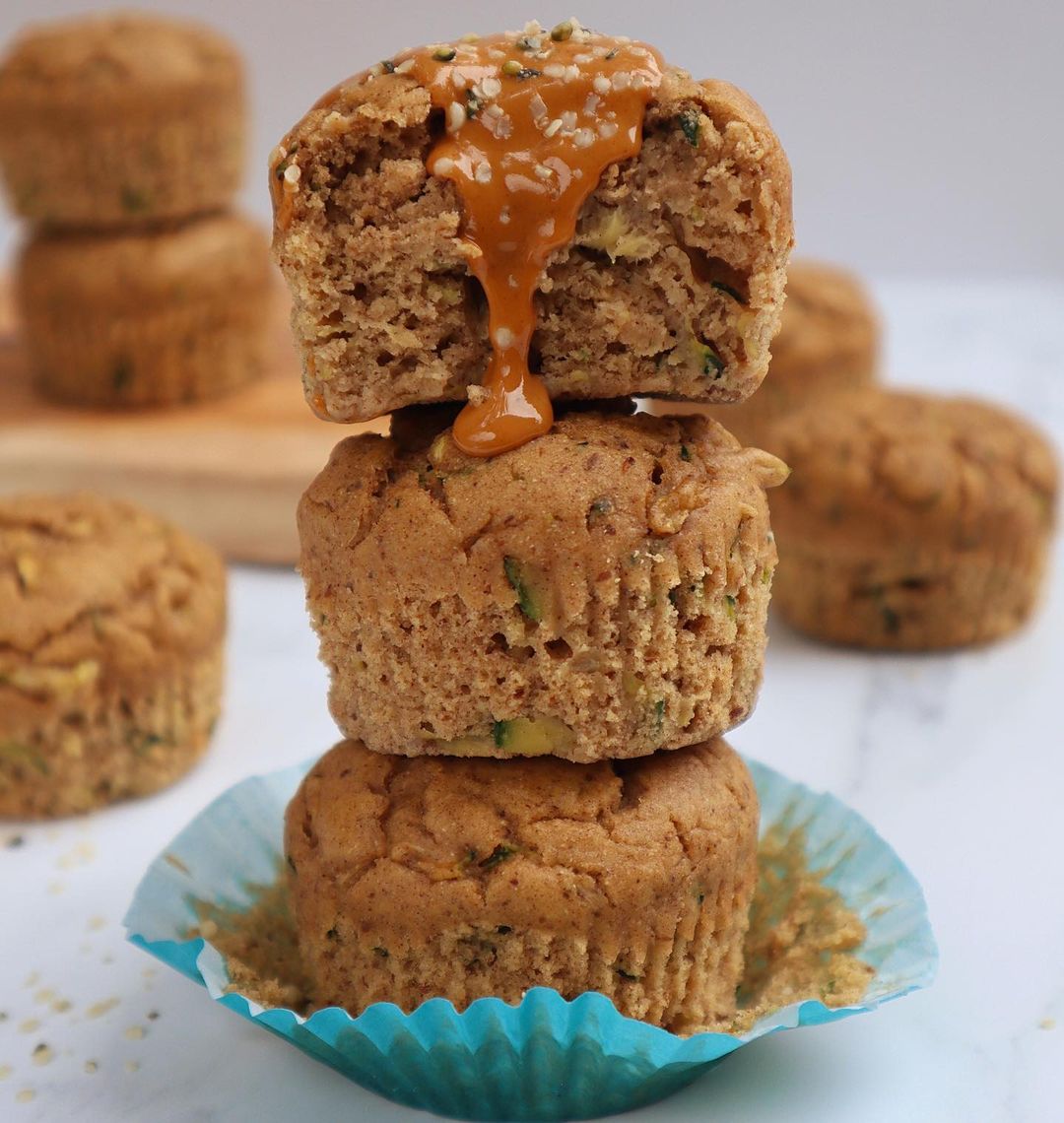 Zucchini Muffins with Protein and Hidden Veggies