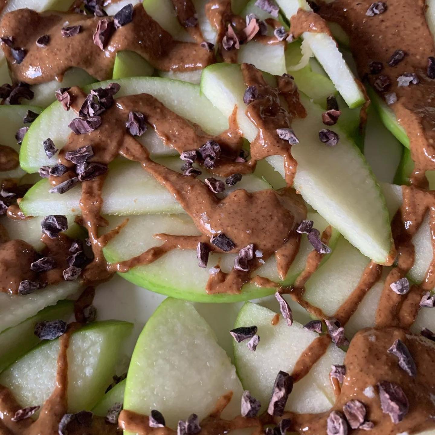 Spiced Almond Butter Apple Treat