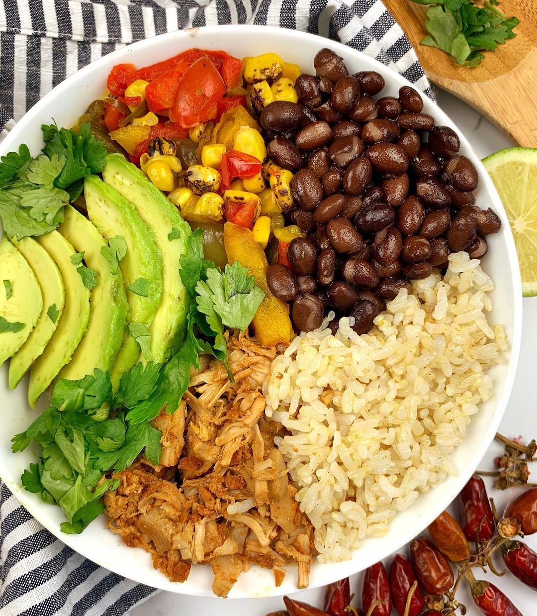 Easy Vegan Burrito Bowls with Jackfruit