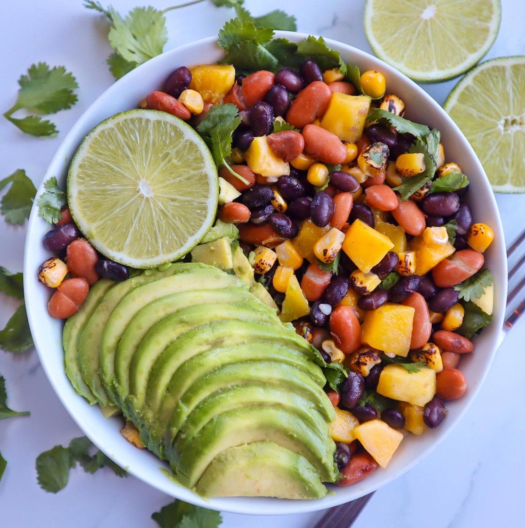 Mango Bean Salad