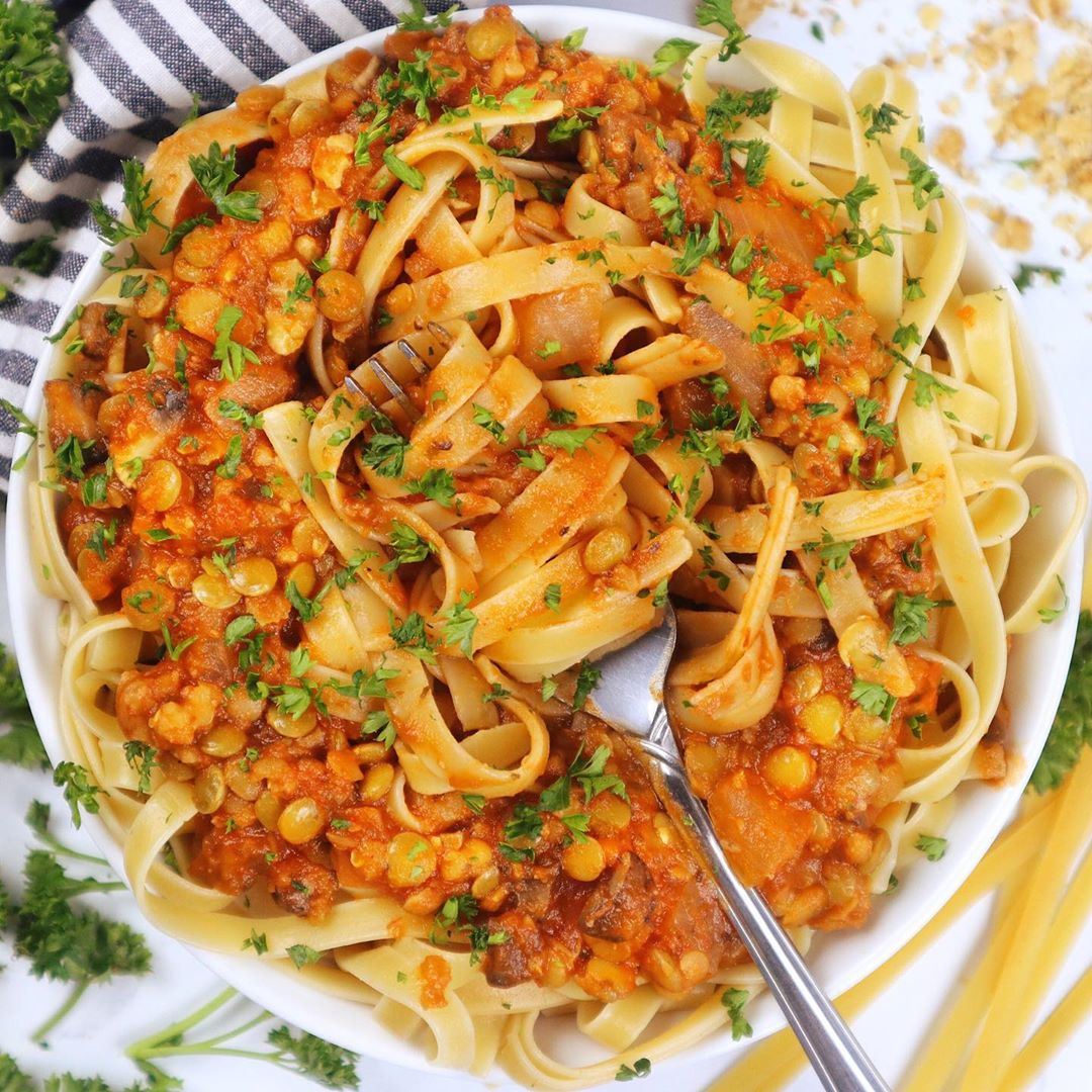 Lentil Bolognese Sauce
