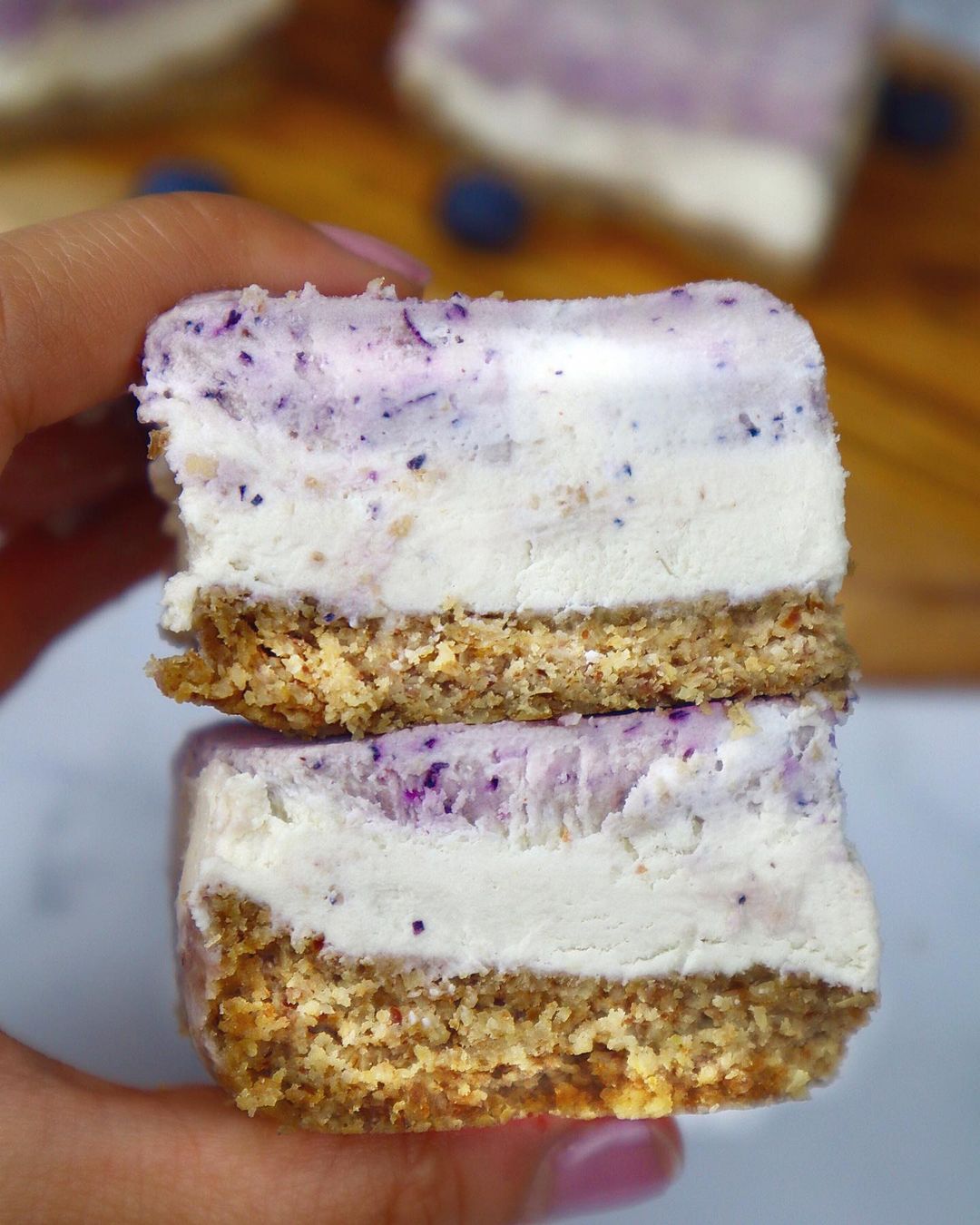 Super Creamy Vegan Cheesecake Bars