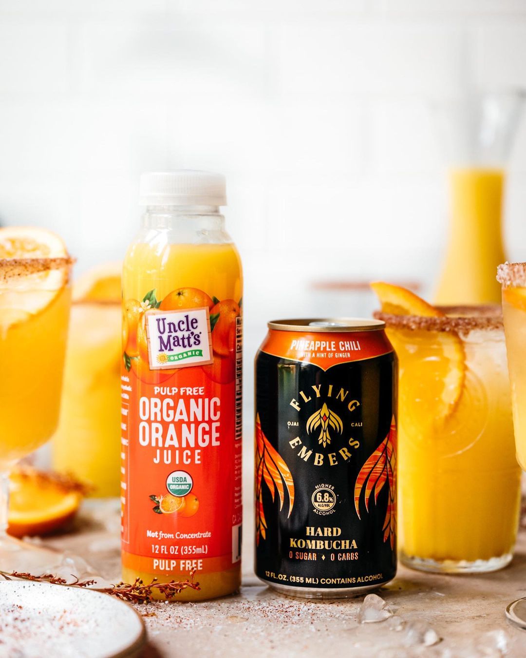 Orange Chili Margarita Cocktail
