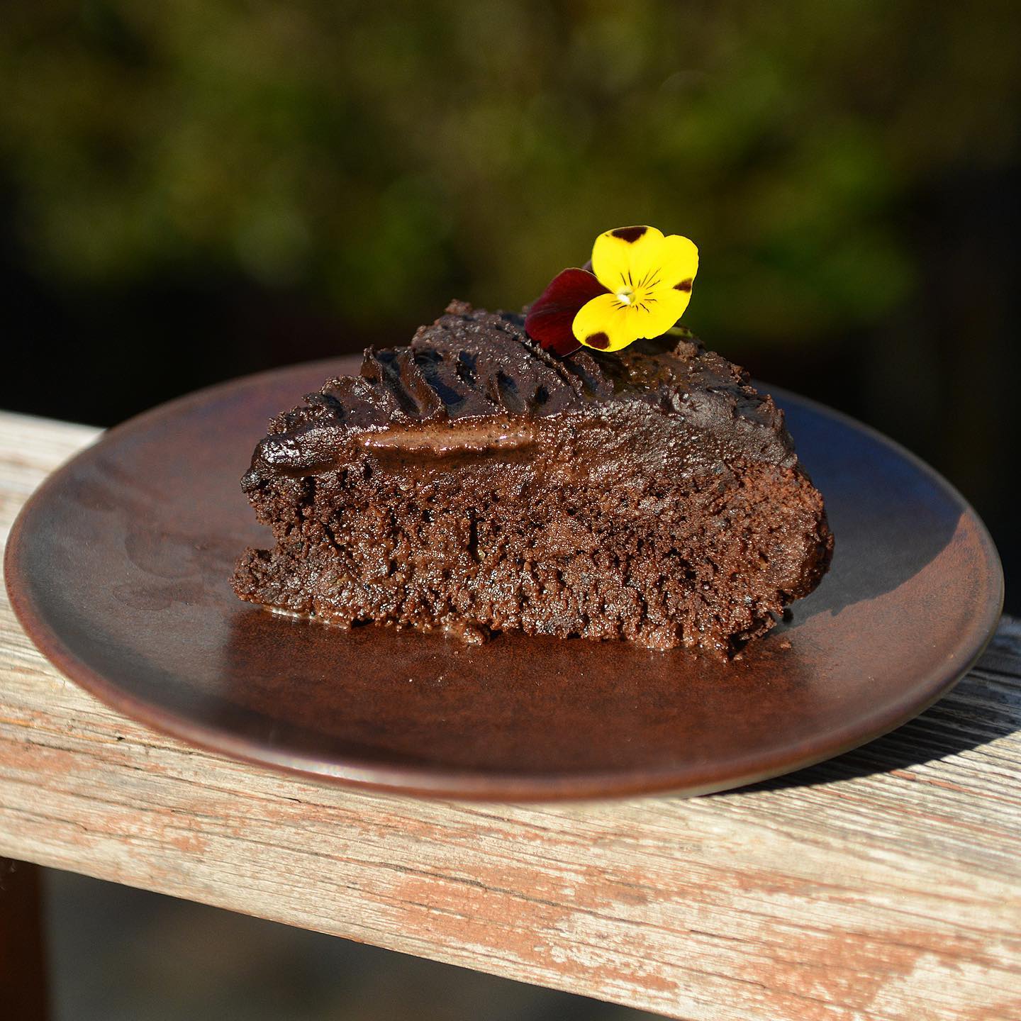 Fluffy Vegan Chocolate Coffee Hazelnut Birthday Cake