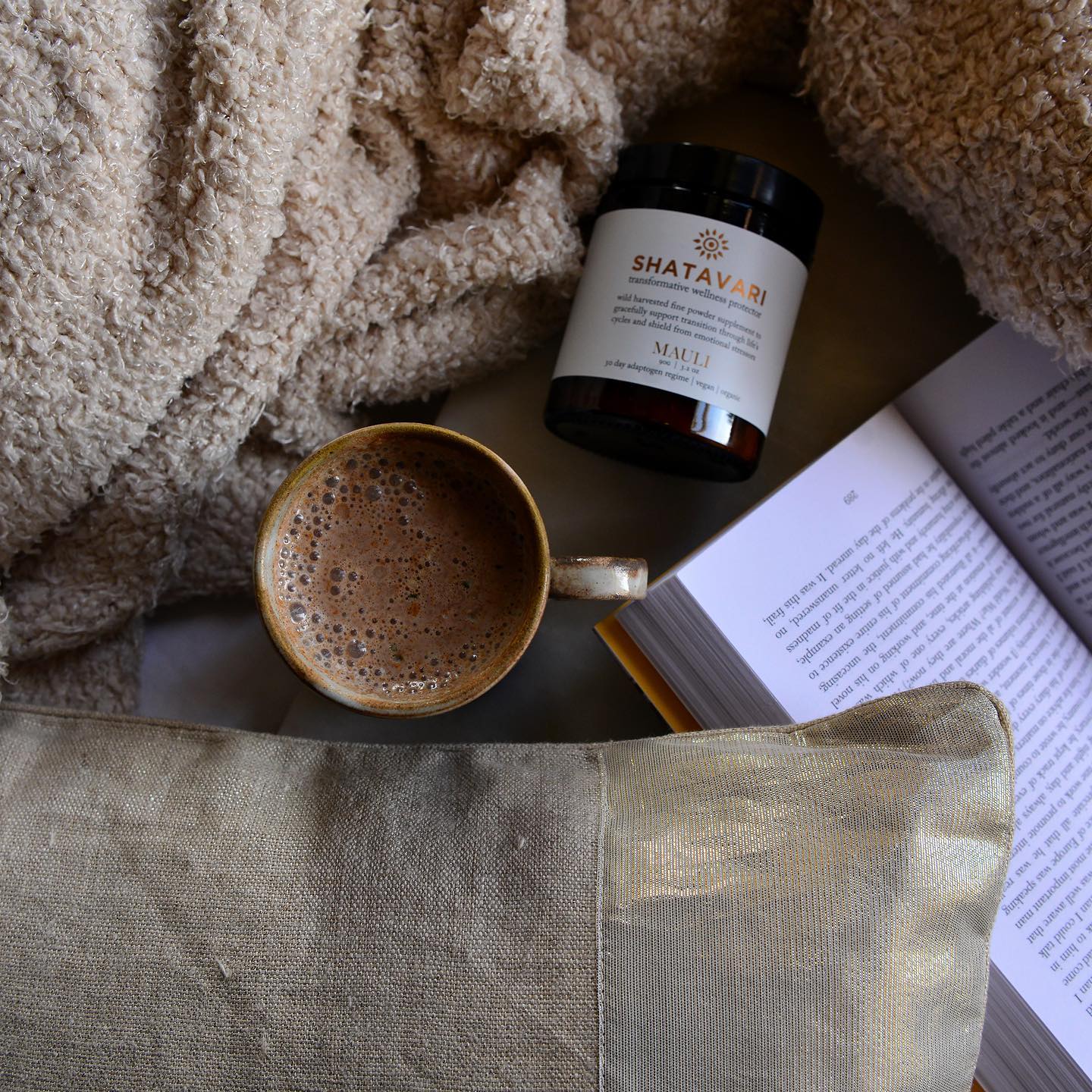 Spiced Shatavari Hemp Milk Drink