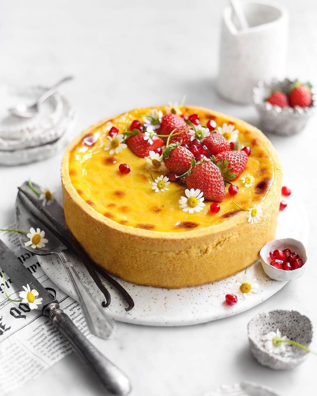 Vegan Parisian Flan Pie