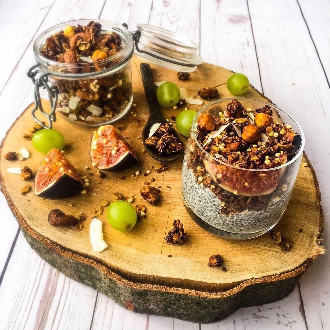 Nutty Crunch Granola with Dates