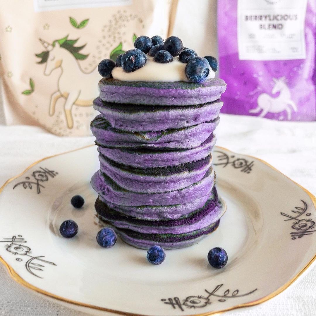 Easy Berrylicious Vegan Pancakes