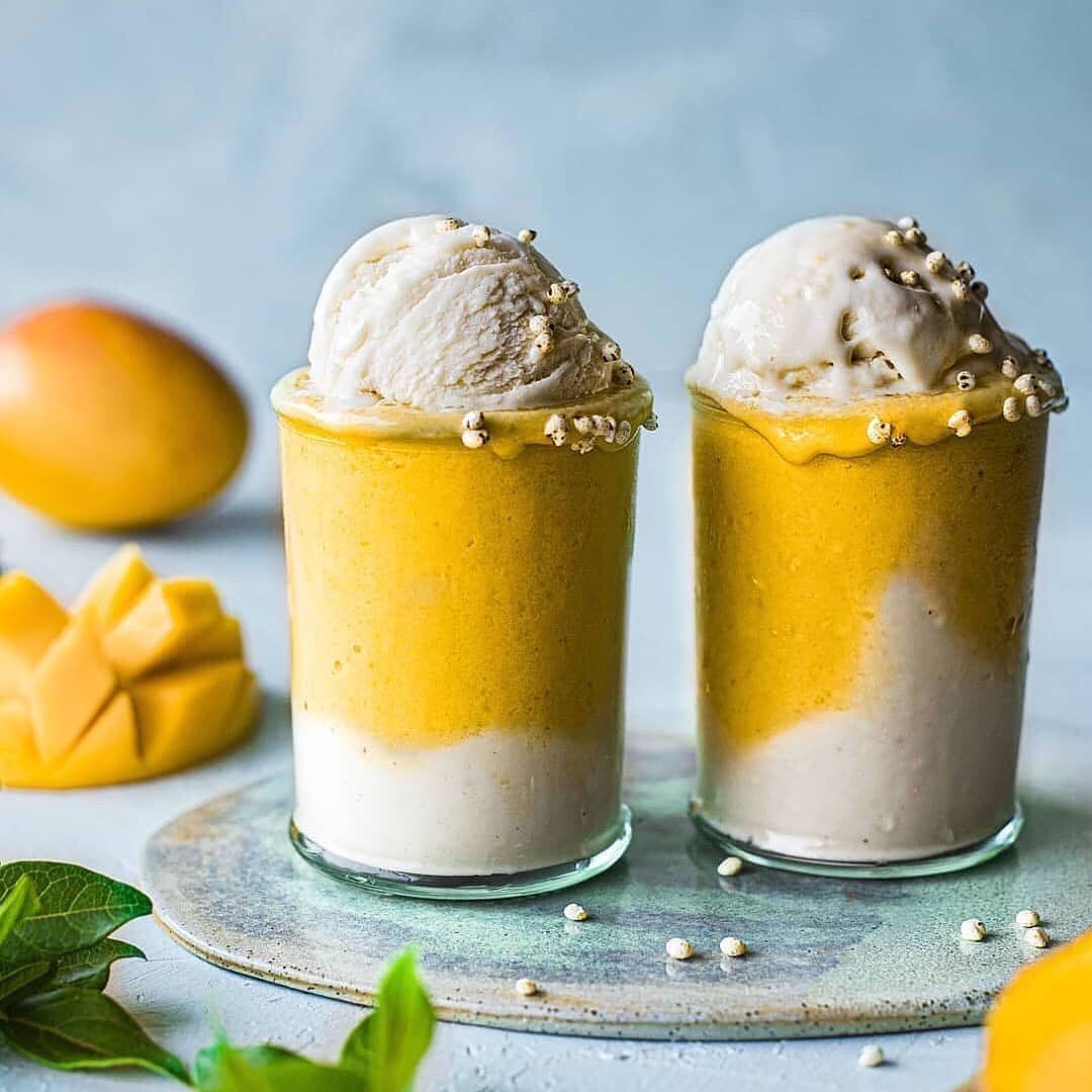 Summery Mango and Banana Smoothie