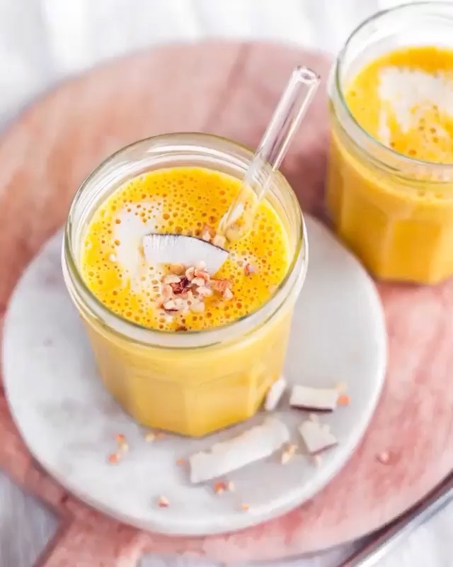 Easy Vegan Mango Lassi