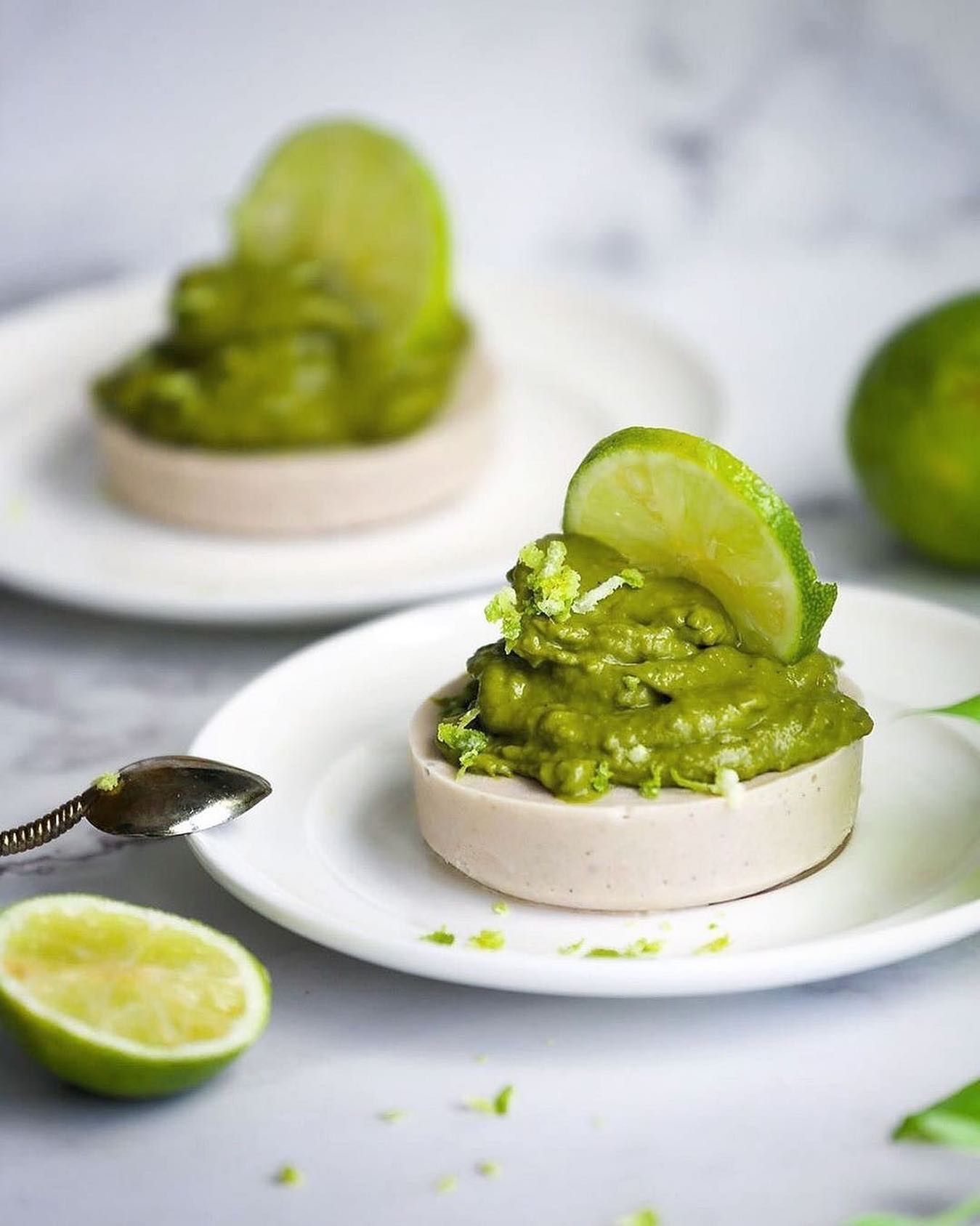 Banana Coconut Ice Cream with Matcha Mousse