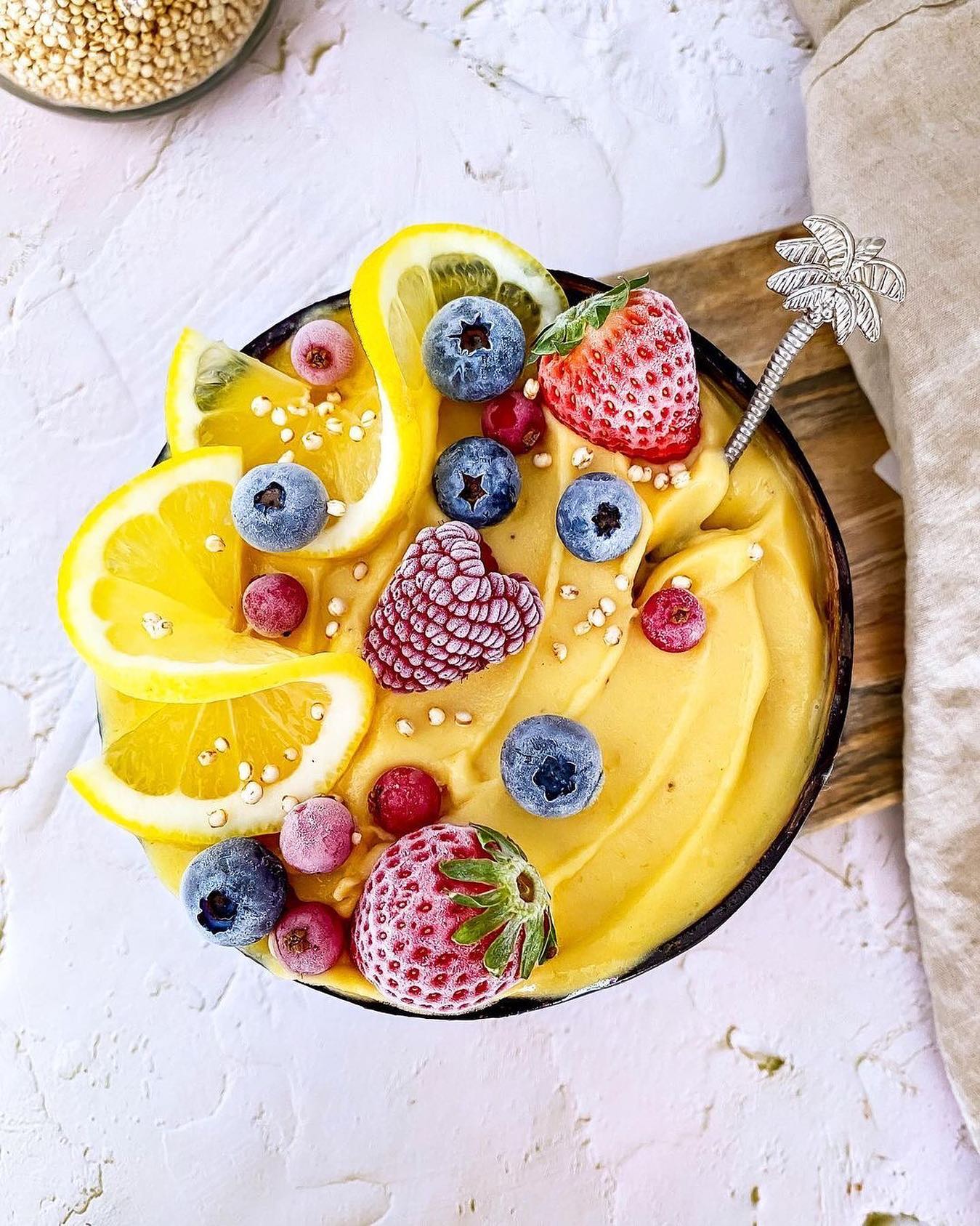 Homemade Pineapple Nice Cream