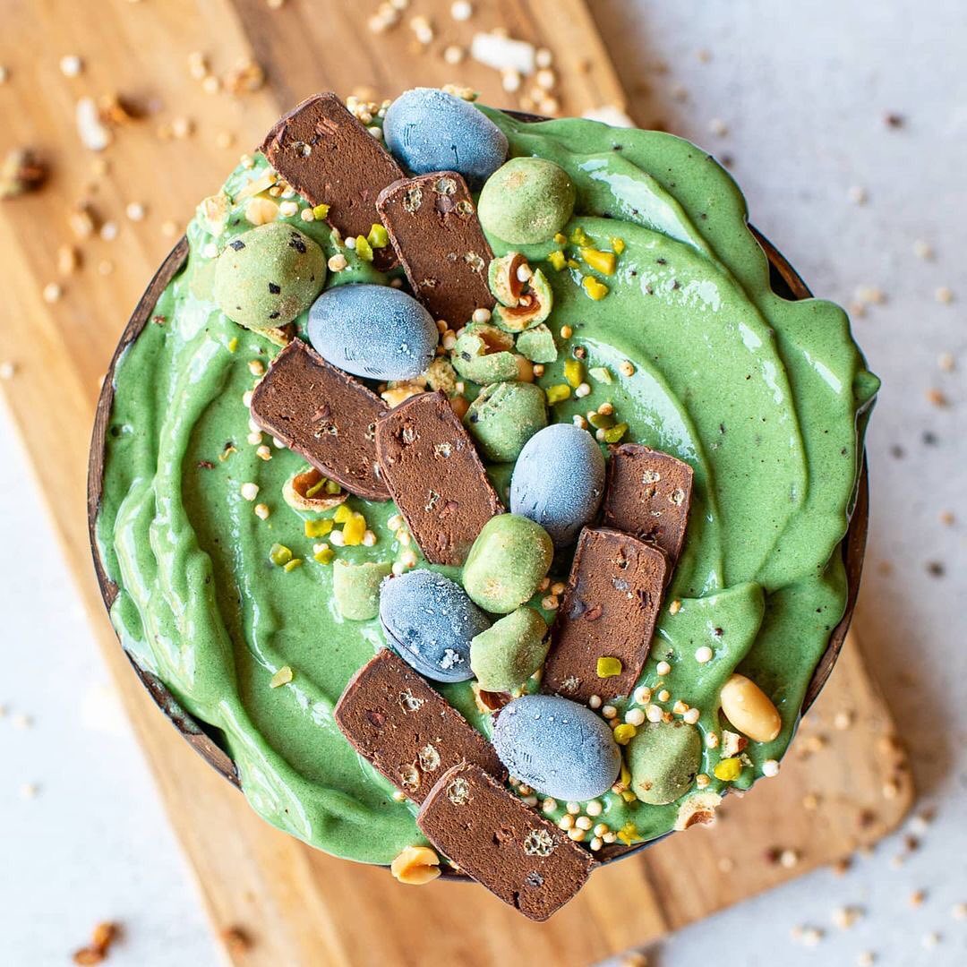 Kiwi Barley Grass Nice Cream Bowl