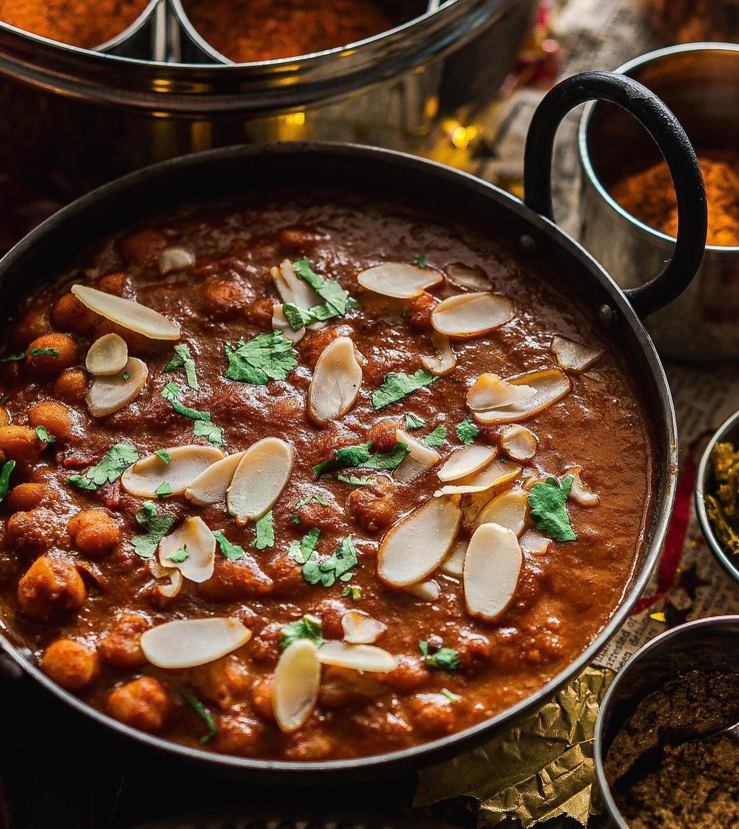 Spicy Chickpea Tikka Masala Curry