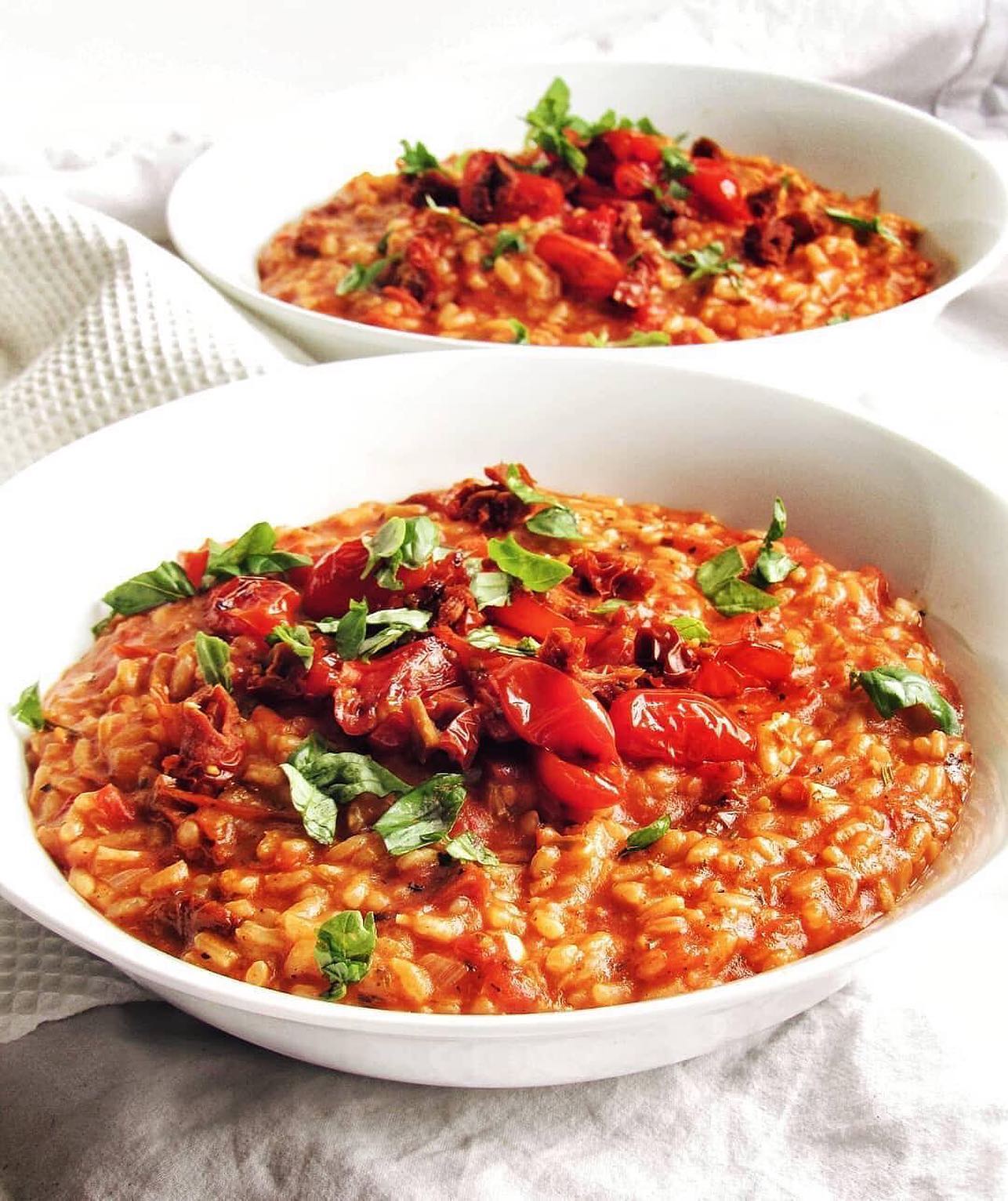 Vegan Triple Tomato Risotto