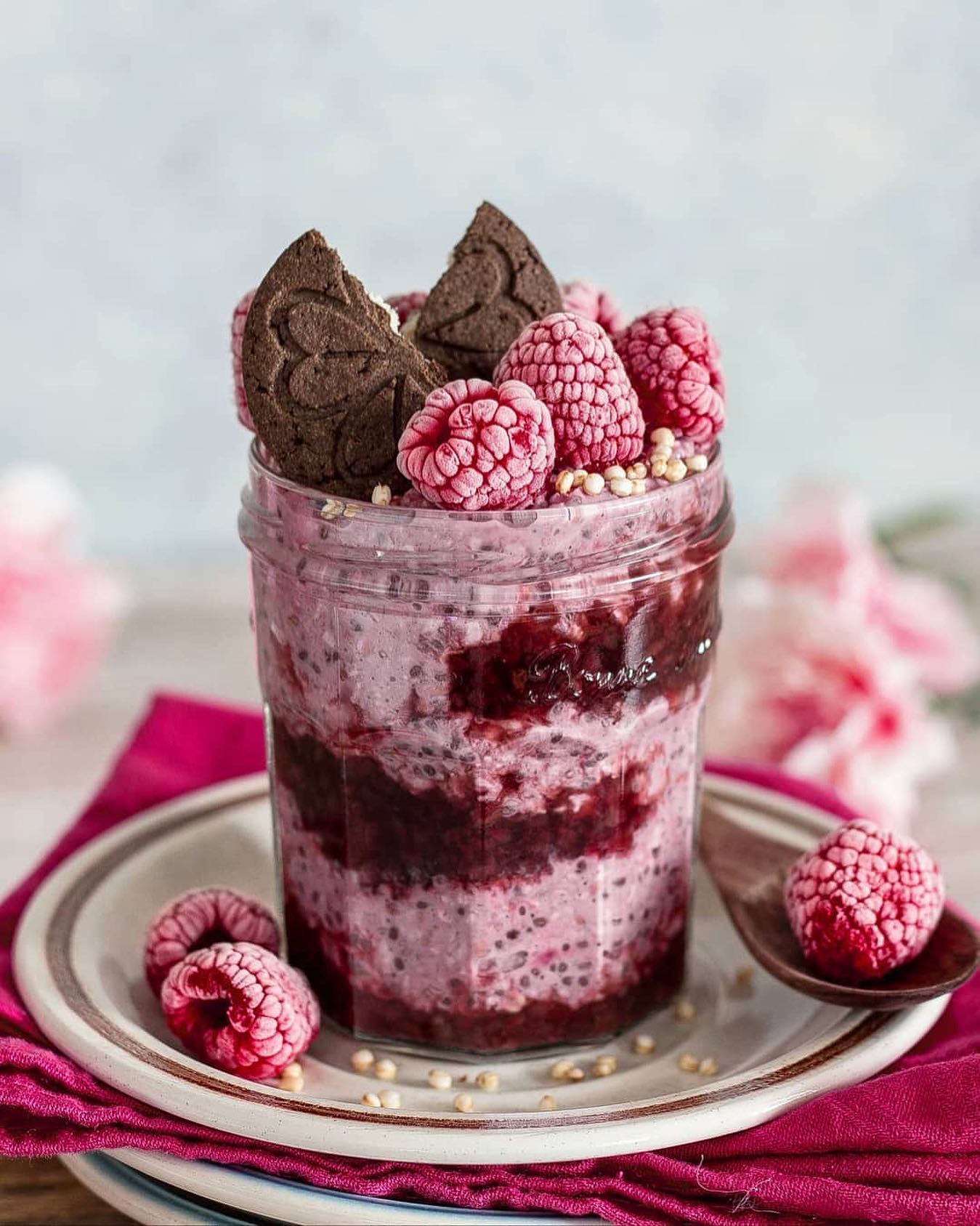 Raspberry Dream Parfaits