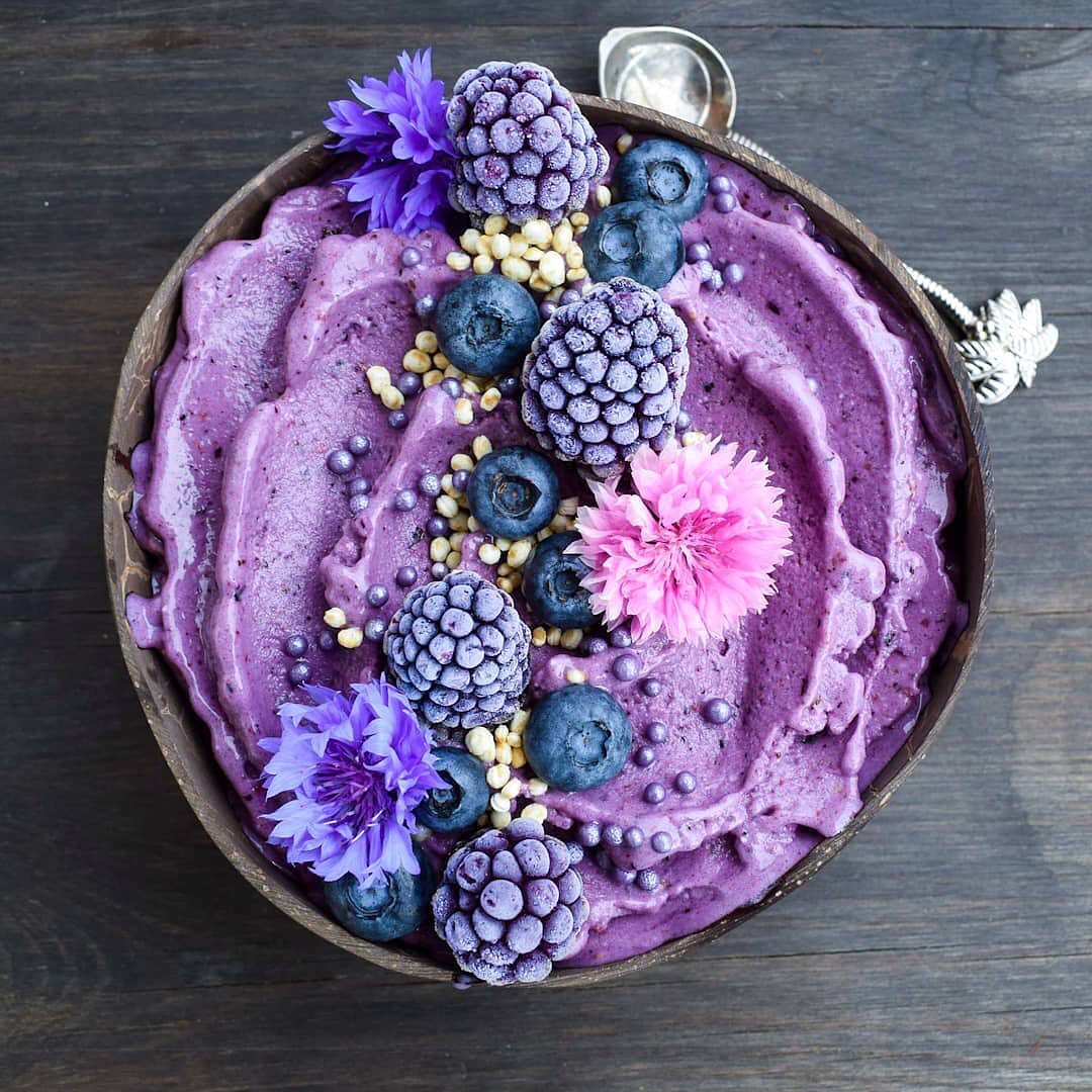 Vegan Purple Beauty Nicecream