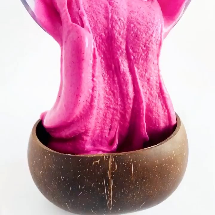 Raspberry Pitaya Soft Serve