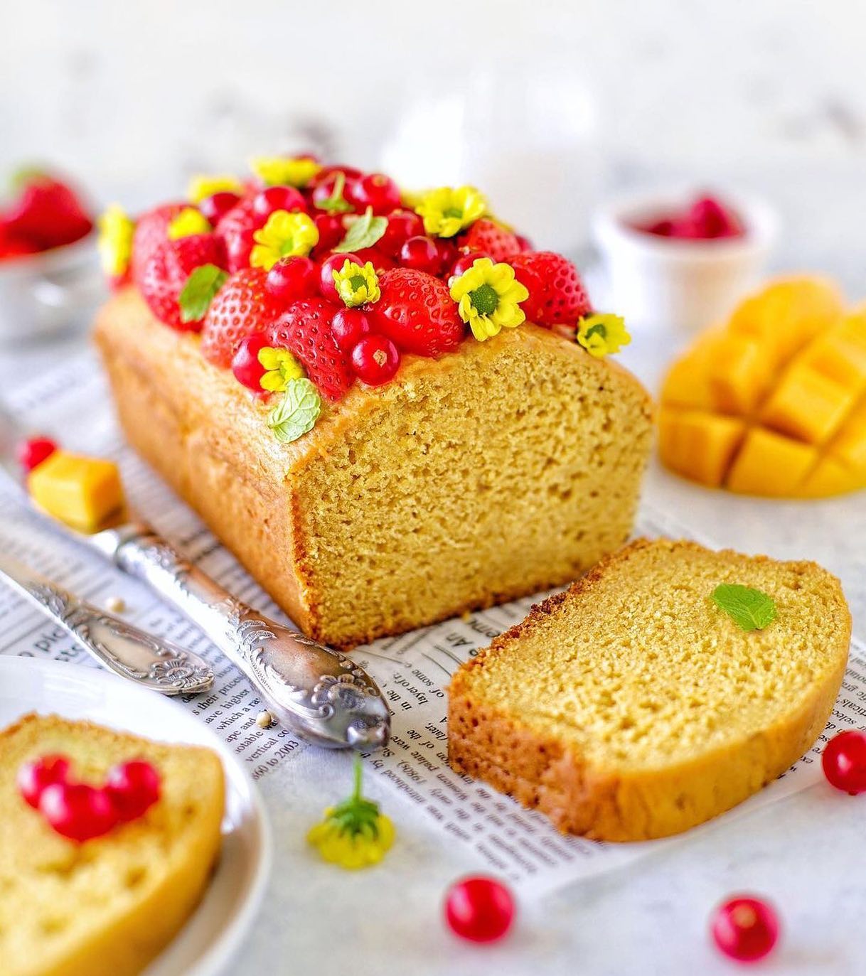 Magnificent Mango Fruit Cake