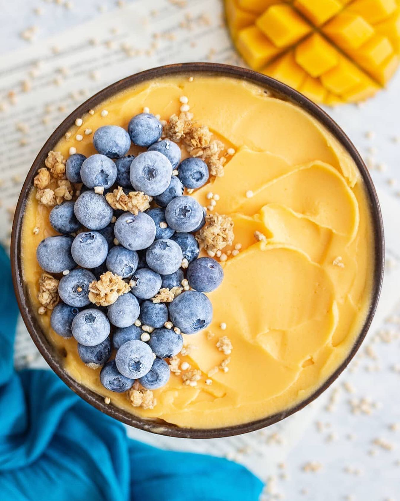 Mango Pineapple Papaya Nicecream