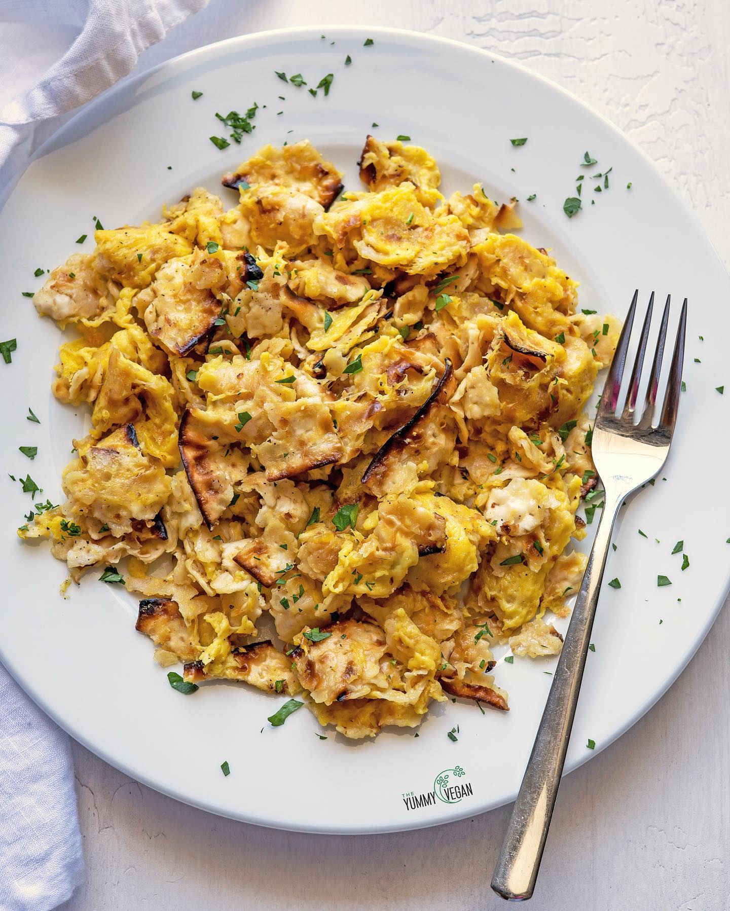 Vegan Matzo Brei
