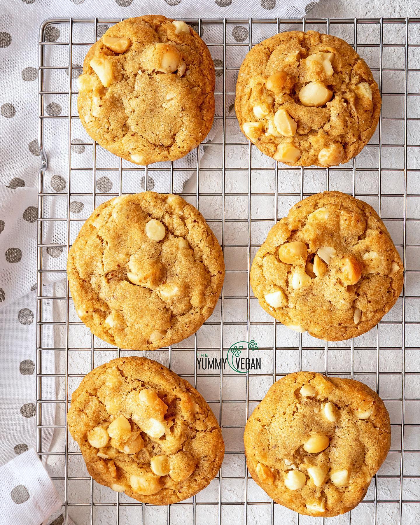Ultimate Vegan White Chocolate Macadamia Nut Cookies