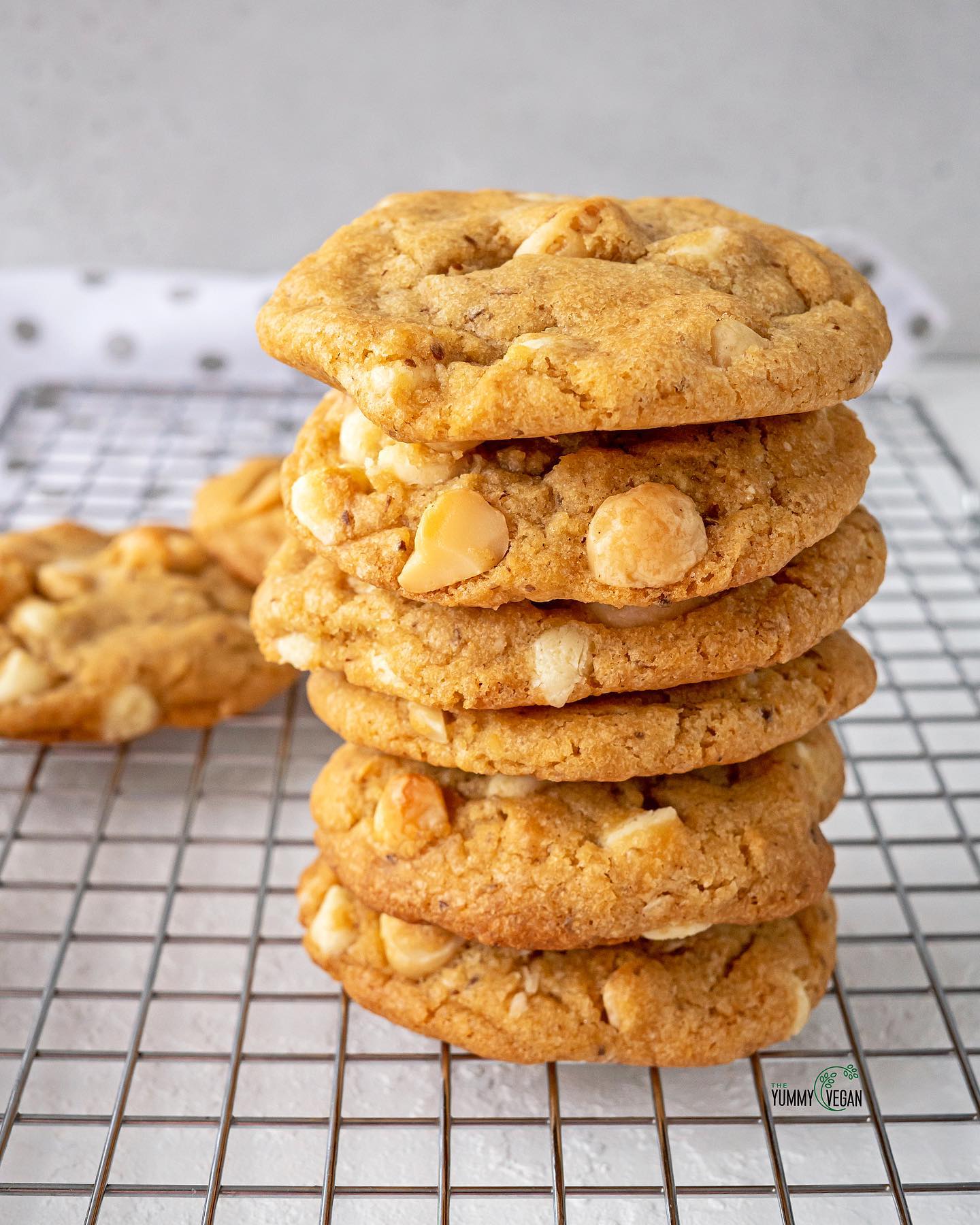 Ultimate Vegan White Chocolate Macadamia Nut Cookies