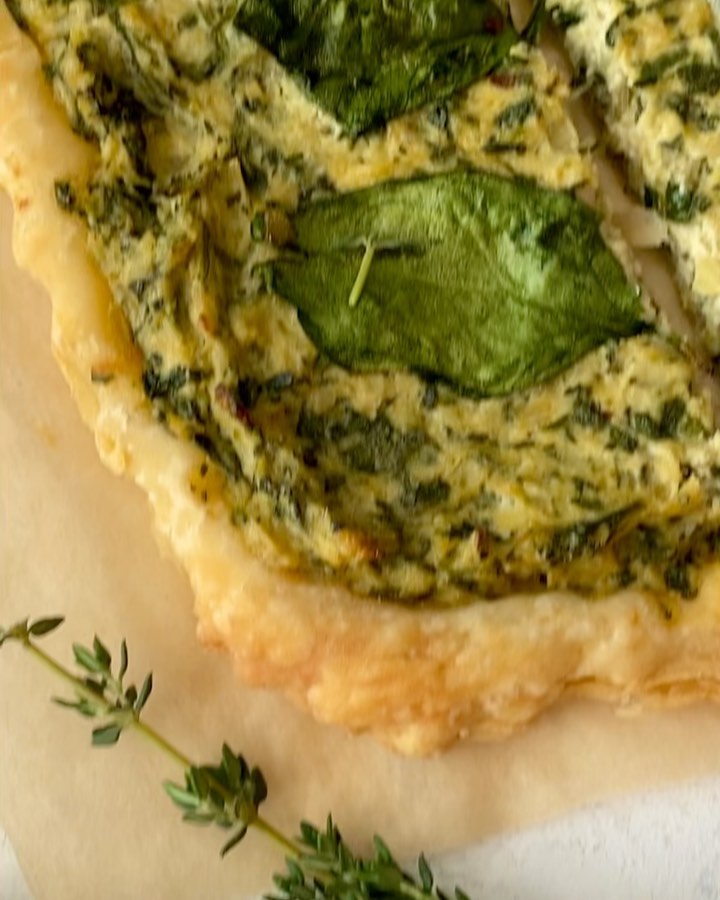 Spinach & Artichoke Tart