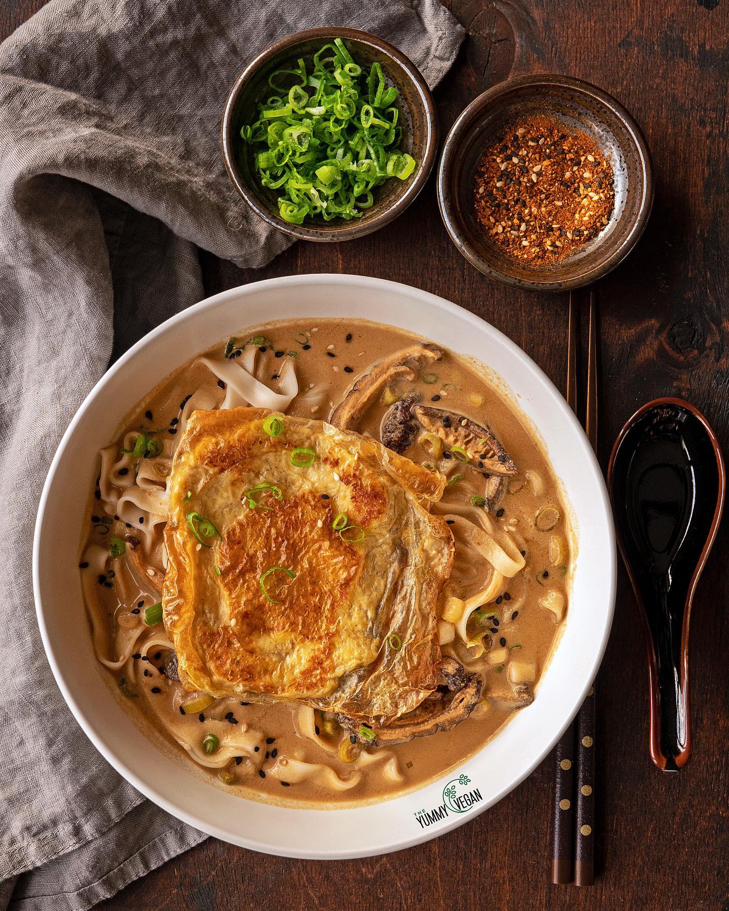 Creamy Ramen with Fried Egg